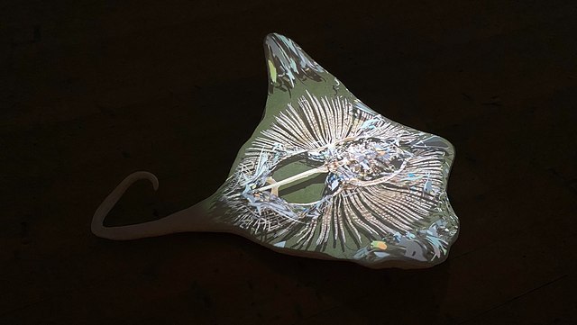 Heldén mutating manta ray